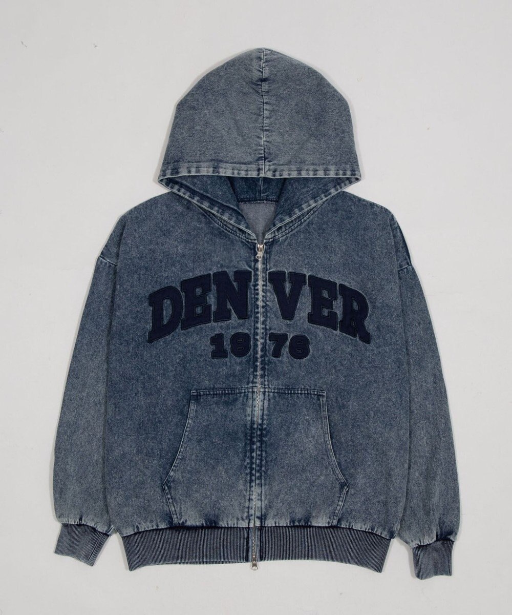 WEGO カレッジロゴBIGZIPパーカー 