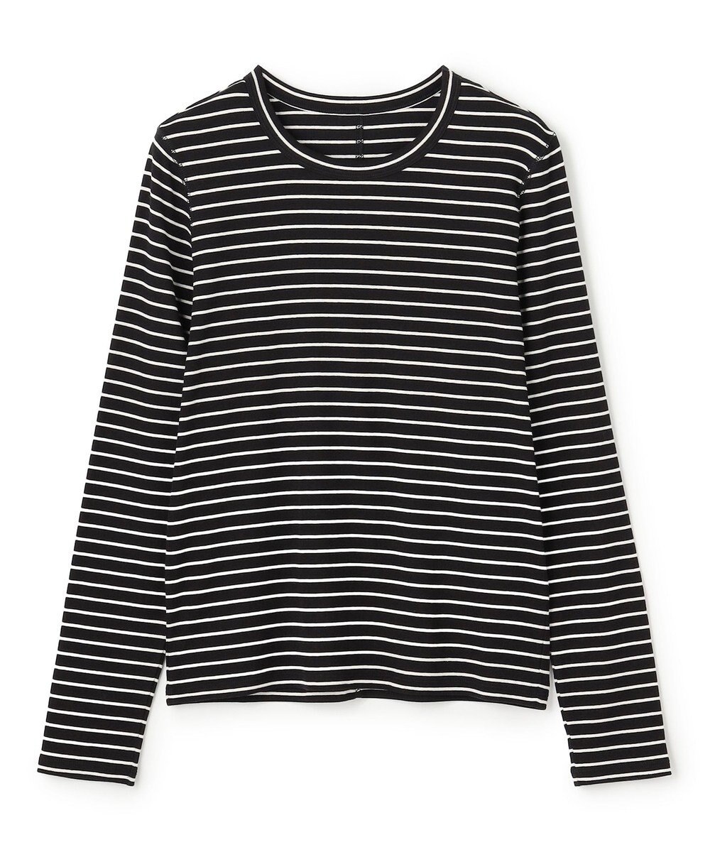 UNFILO コットンカシミヤ クルーネックカットソー 