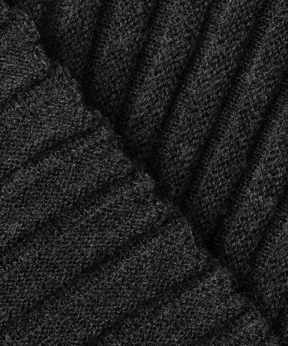 uncrave シアーストライプニット ドルマンカーディガン 