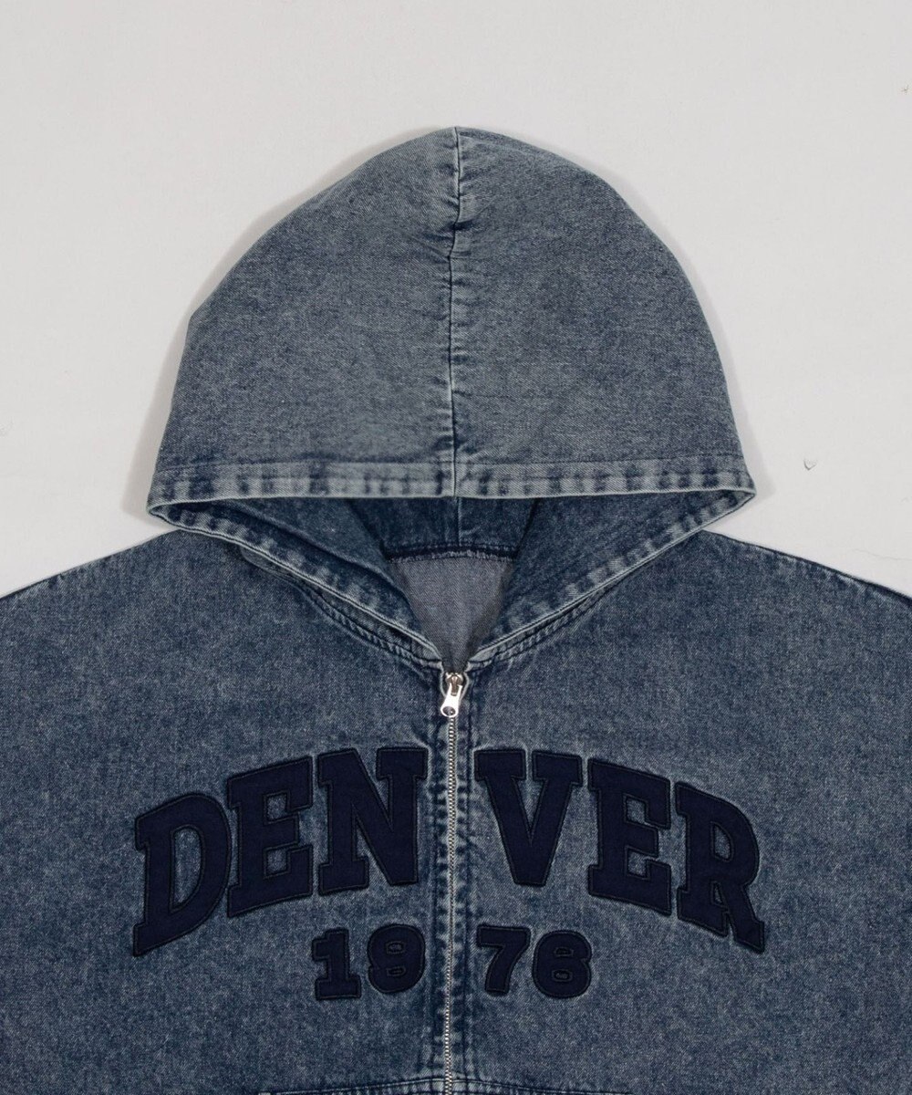 WEGO カレッジロゴBIGZIPパーカー 