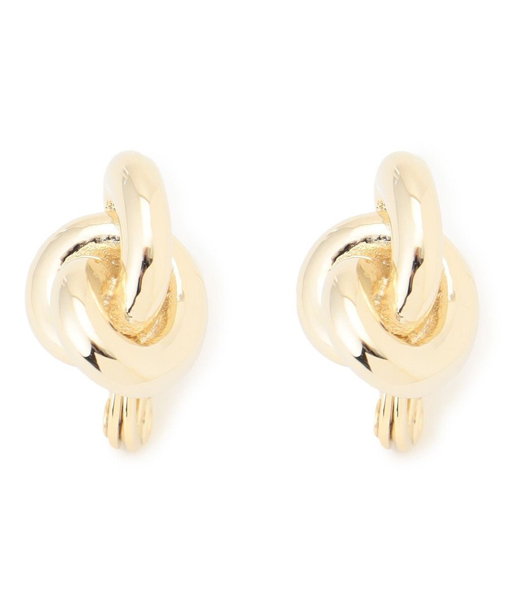 23区 【Oggi6月号掲載】メタルトップ イヤリング 