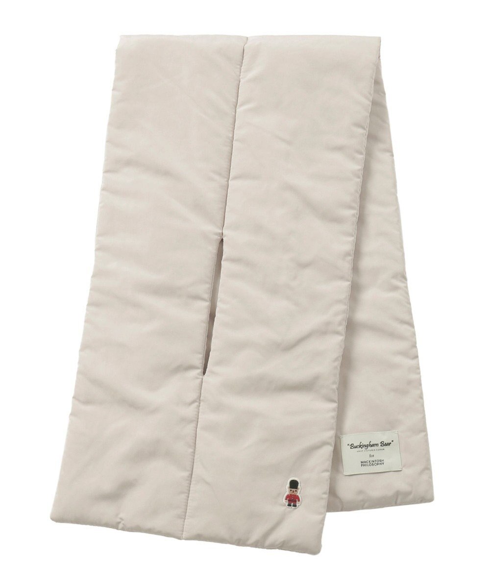 MOONBAT MACKINTOSH PHILOSOPHY バッキンガムベア付きPADDEDマフラー 