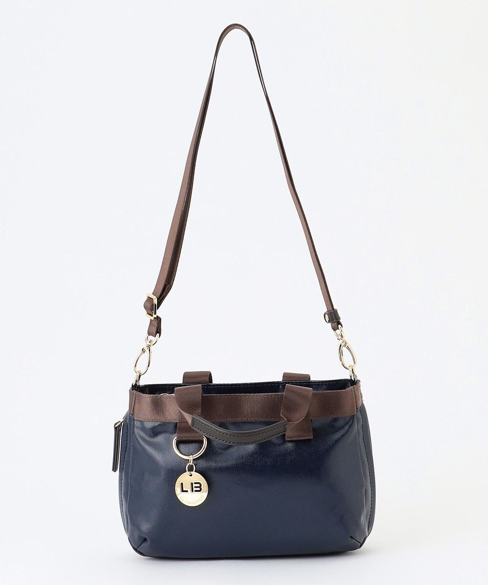 LA BAGAGERIE 【コットン×ポリウレタン】シャイニーミニマムトート 