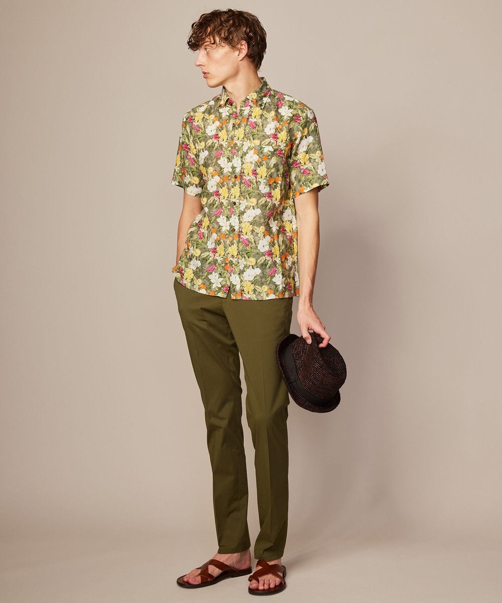 JOSEPH ABBOUD 【ナチュラルな風合い】ラフィアメランジハット 