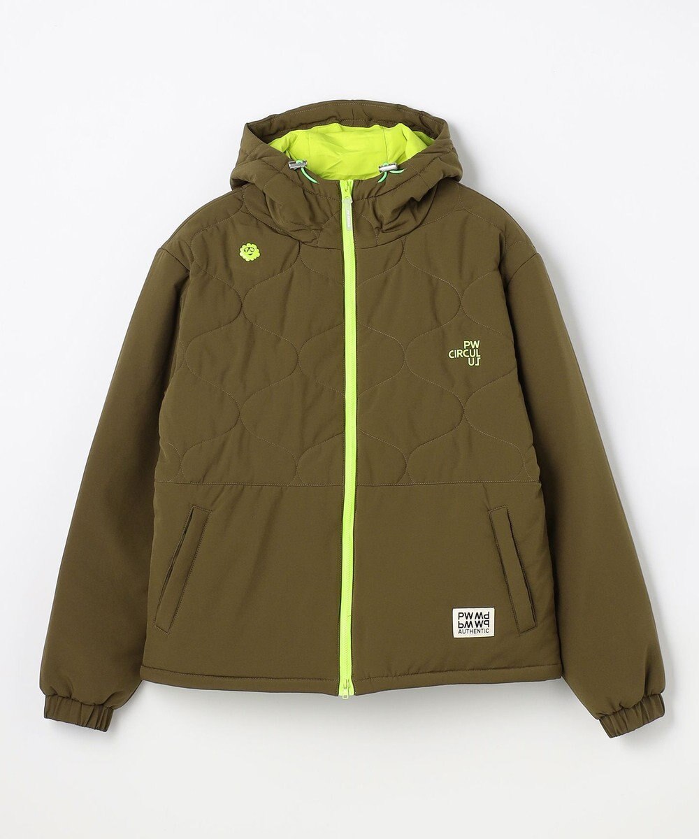 PW CIRCULUS 【撥水加工 / ストレッチ】【WOMEN】キルティング中綿ブルゾン ゴルフウェア レディース 