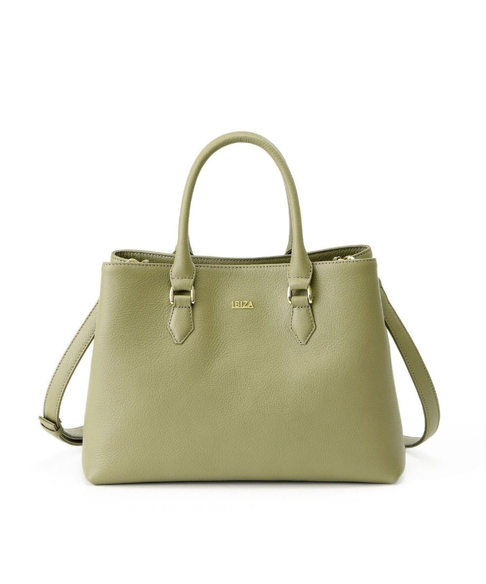 IBIZA イニシオ　牛革　2WAYバッグ 