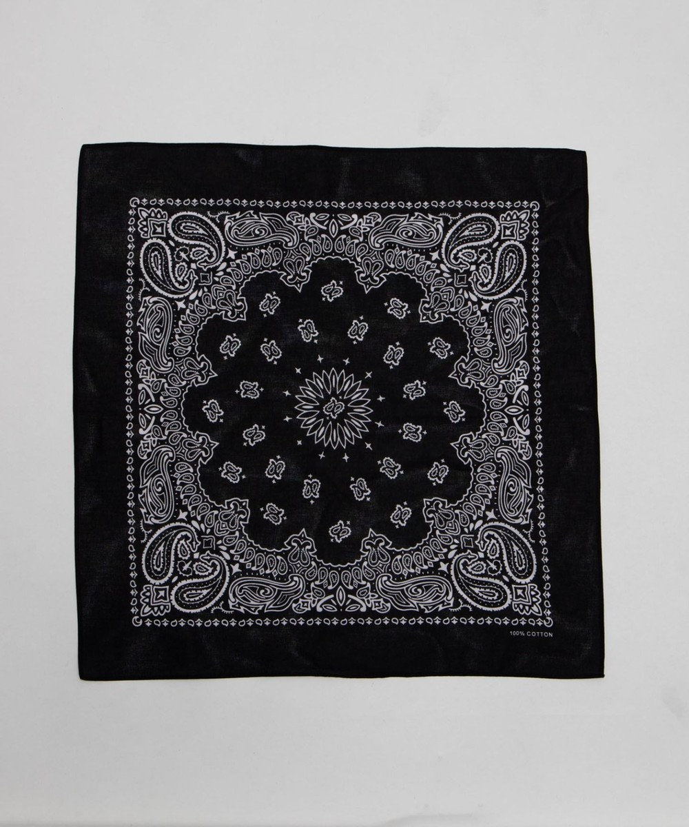 WEGO ペイズリーバンダナ 