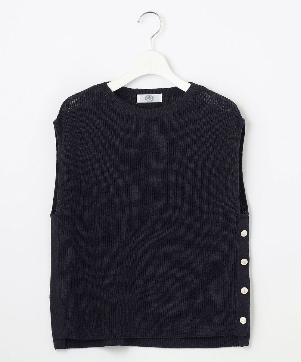 J.PRESS LADIES S 【洗える】Linen Cotton Vest  ニット ベスト 