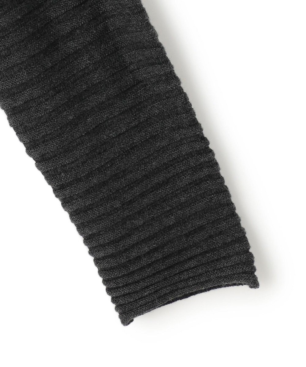 uncrave シアーストライプニット ドルマンカーディガン 