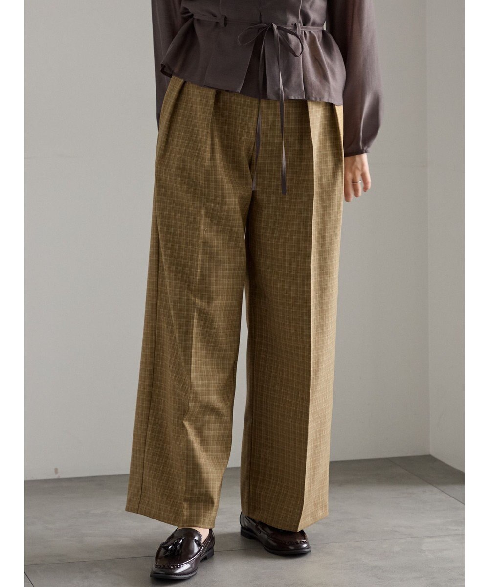 Te chichi ワイドスラックス(セットアップ可)《2025Autumn catalog vol.2 item》 