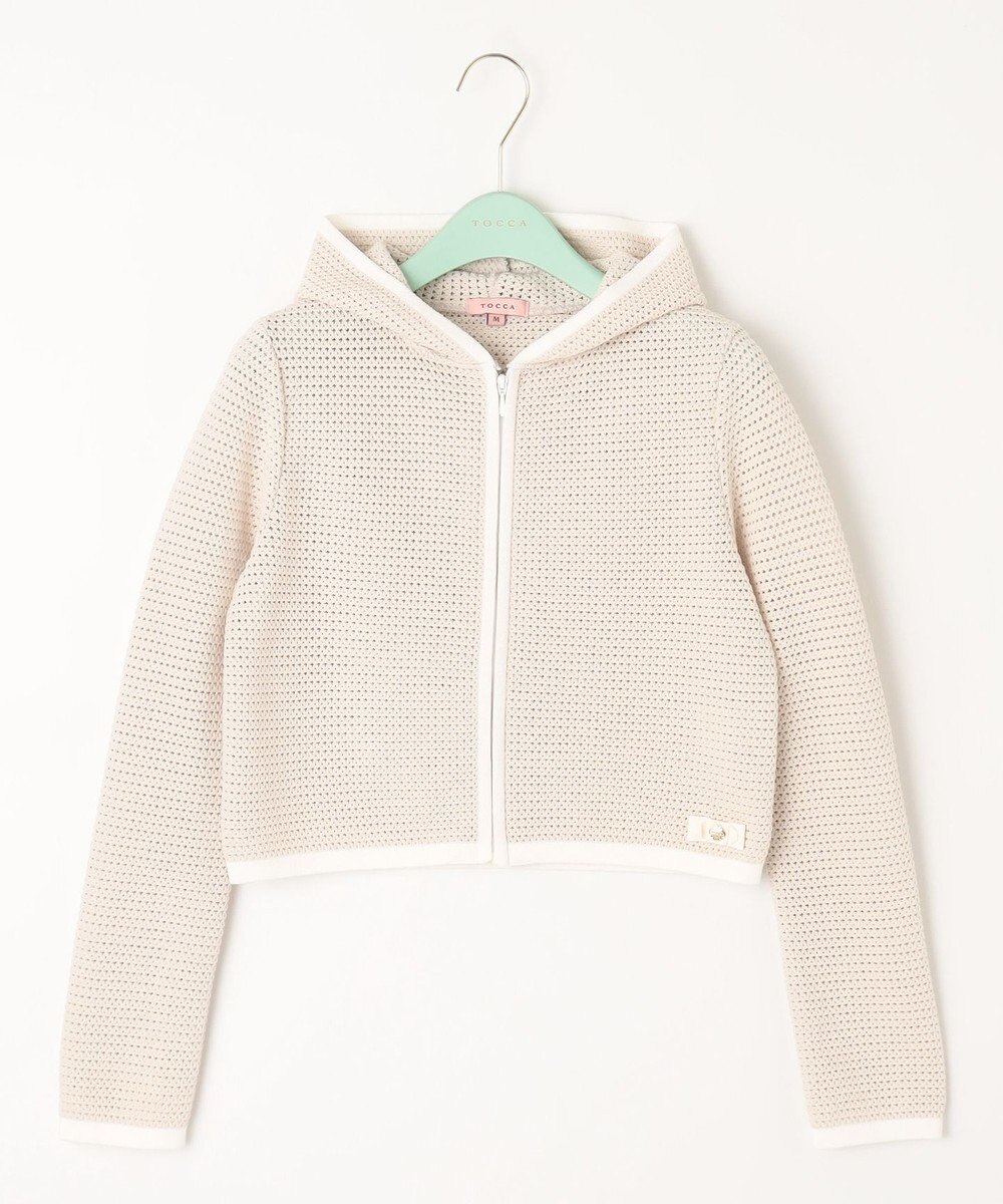 TOCCA 【洗える！】SCOOP フーディボレロ 