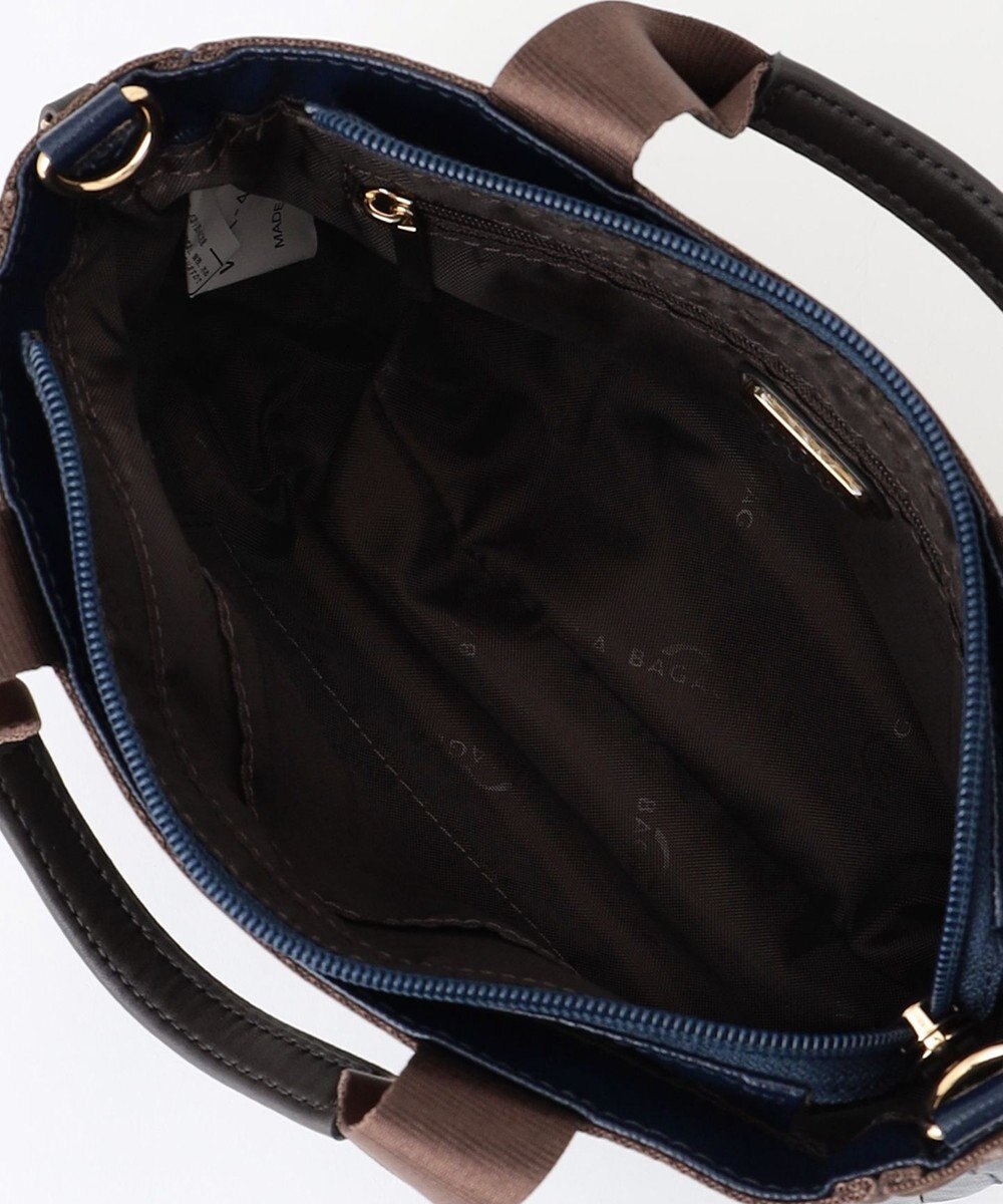 LA BAGAGERIE 【コットン×ポリウレタン】シャイニーミニマムトート 