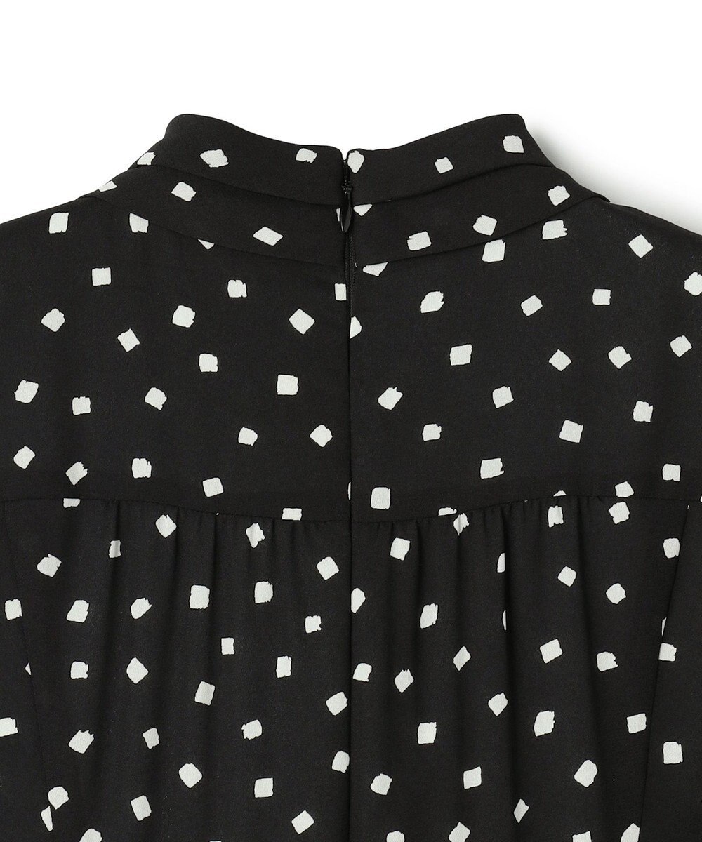 TOCCA 【八木アリサさん着用】【消臭】PROMISE RIBBON ROSETTE ドット柄ドレス 