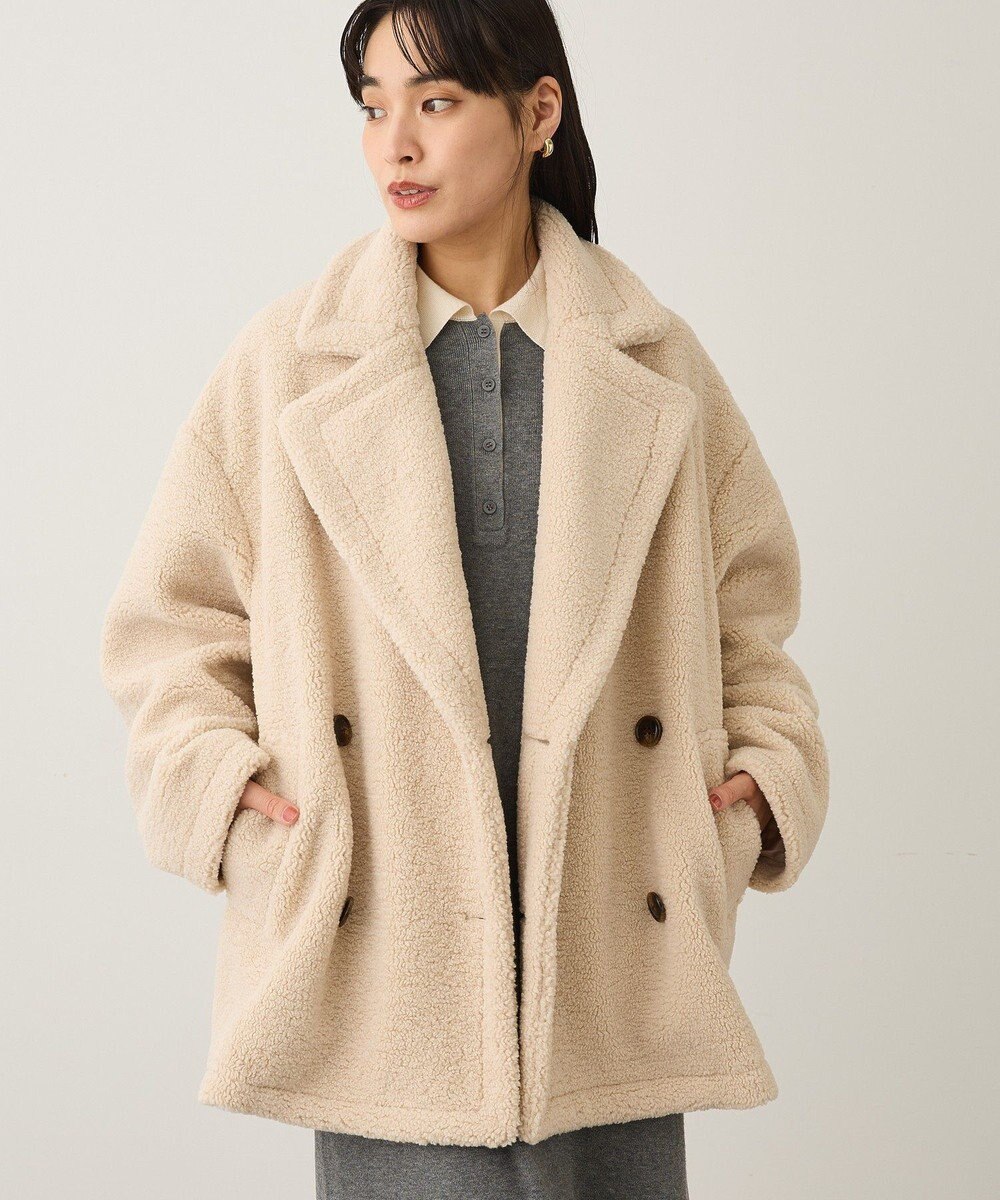 CRAFT STANDARD BOUTIQUE ダブルボアミディコート 