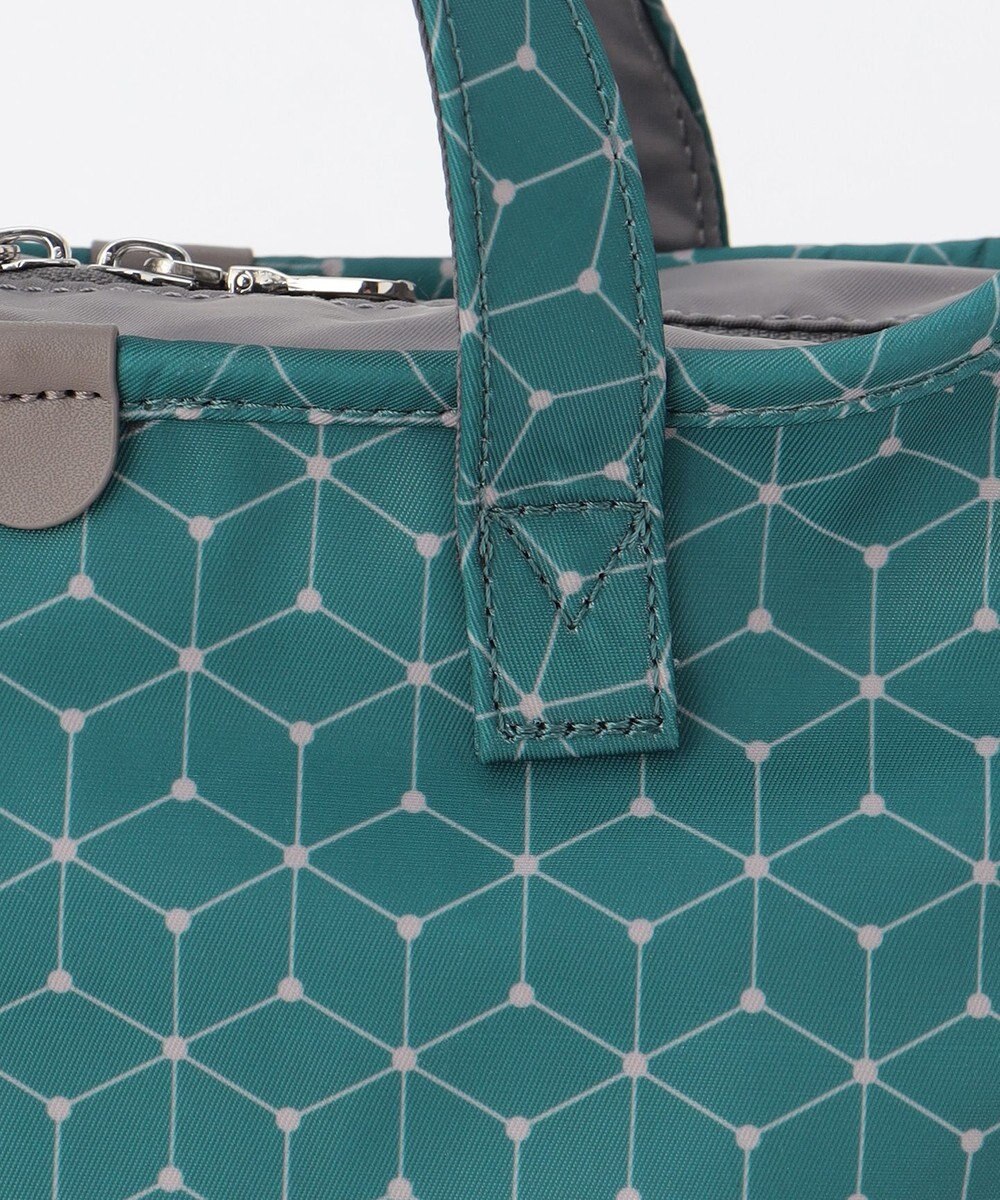 Y'SACCS キュービック×ポイントドット　2WAYトート＆ショルダー　Sサイズ 