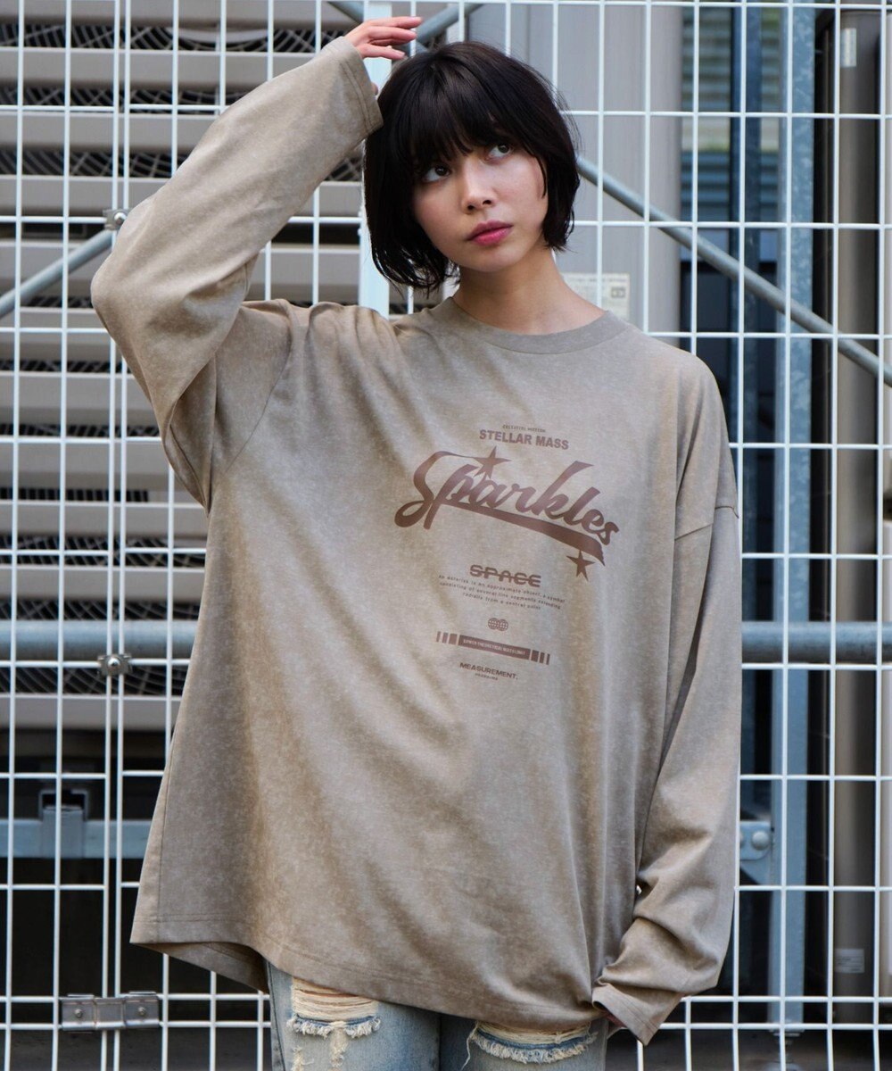 WEGO 【ユニセックス着用ITEM】スノーダイグラフィックT（LS） 