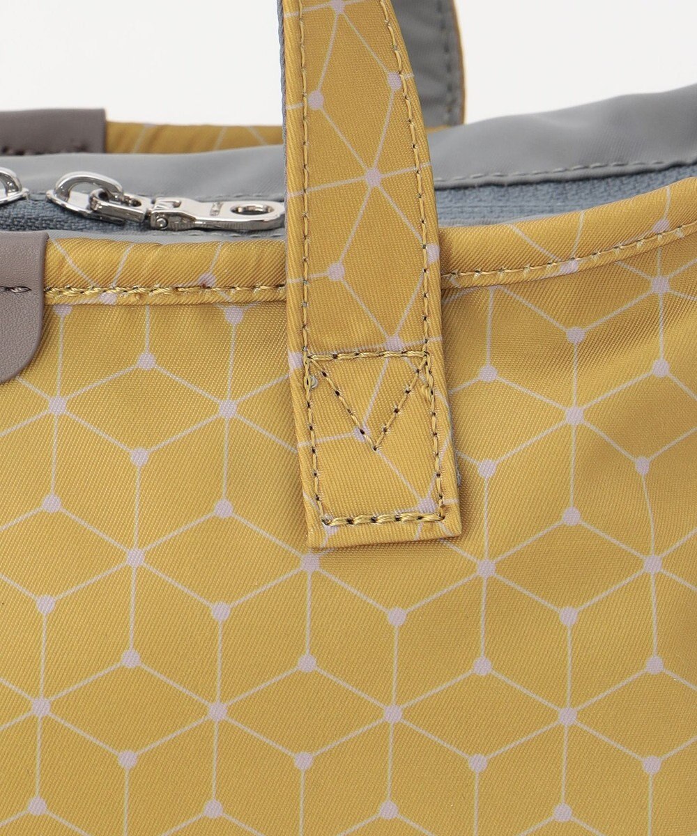 Y'SACCS キュービック×ポイントドット　2WAYトート＆ショルダー　Sサイズ 