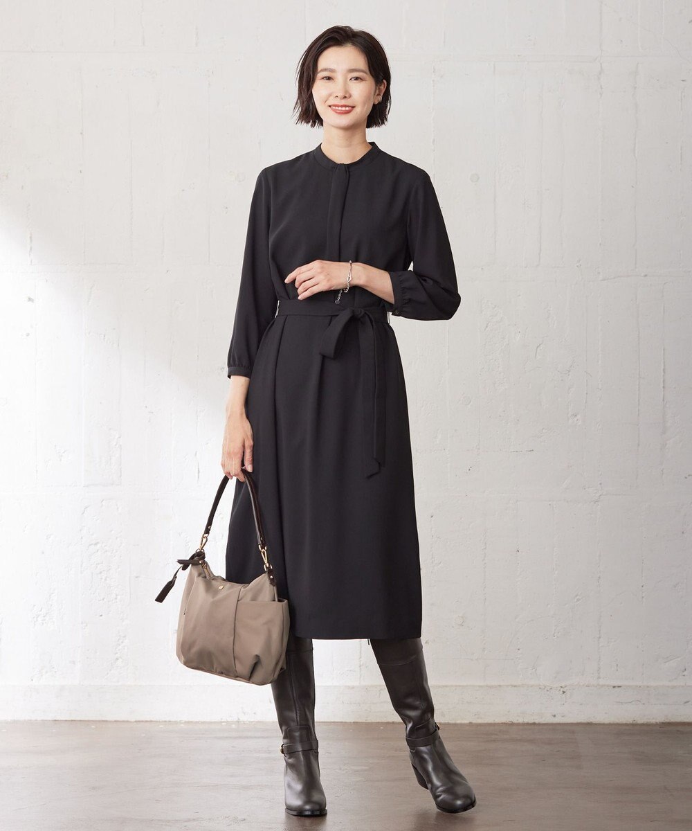 J.PRESS LADIES 【洗える】ノルディス2wayジョーゼット ワンピース 