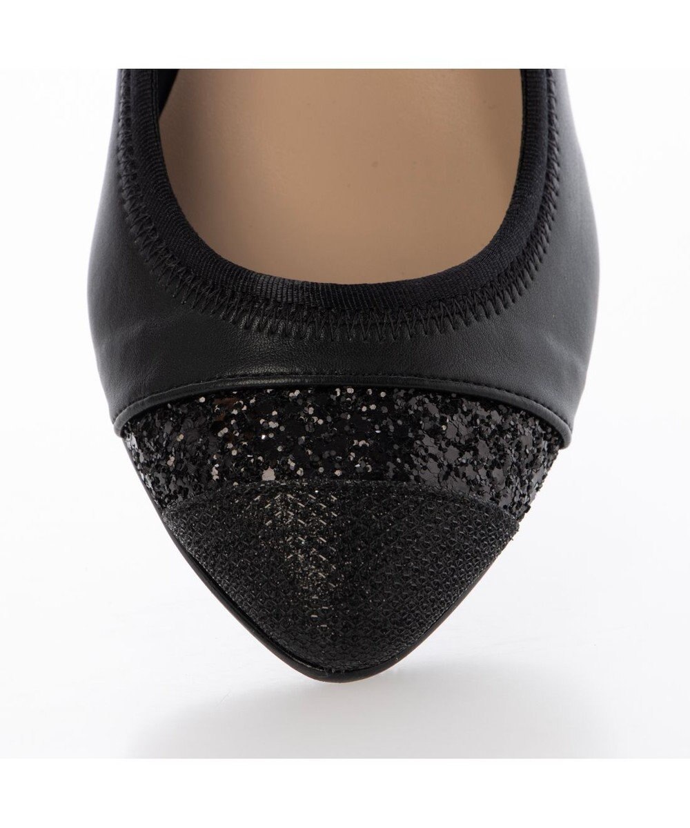 MODE ET JACOMO <carino>ポインテッドトゥウエッジヒールパンプス 