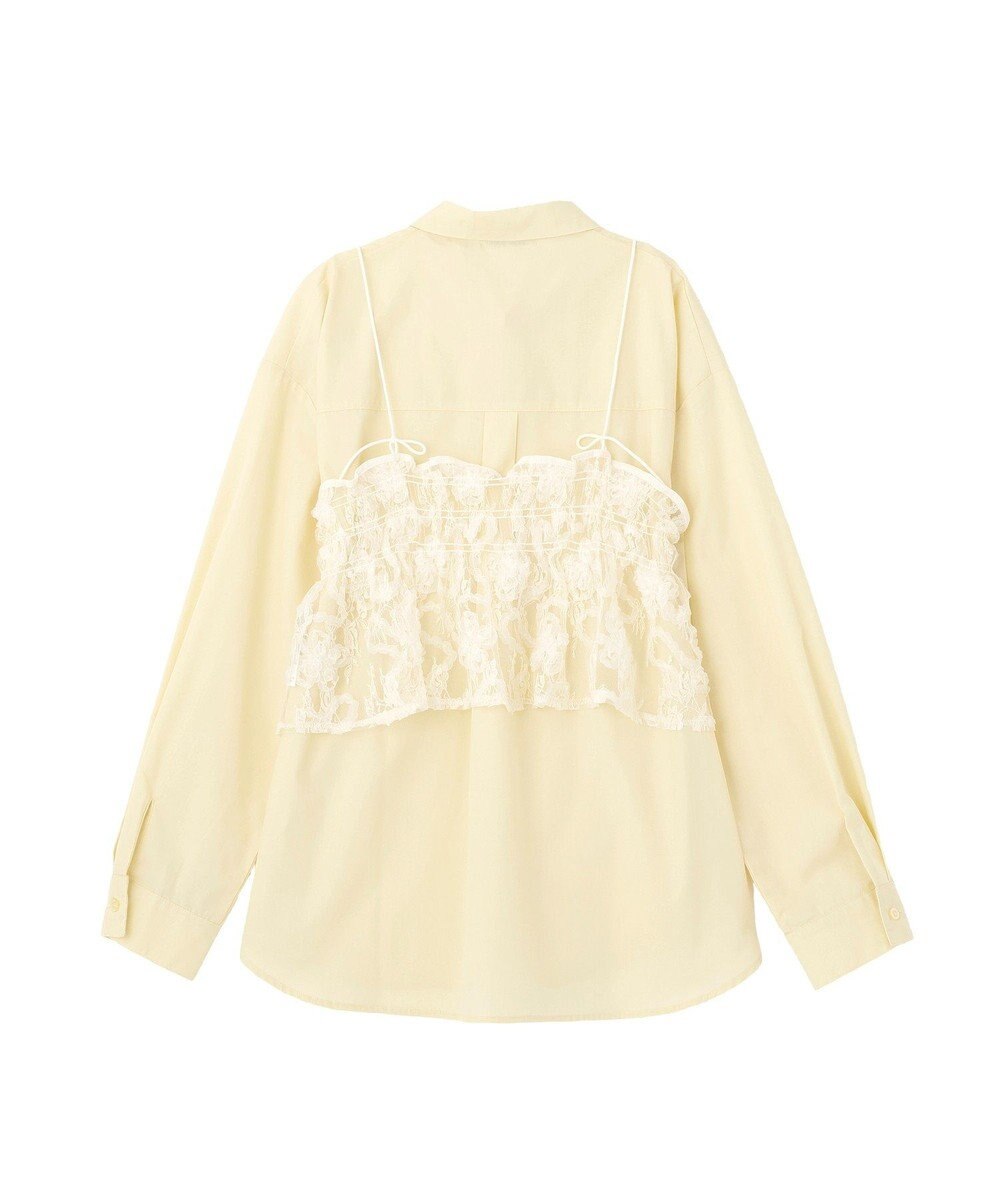 Green Parks ＳＥＴ２点シャツ＋レースビスチェ 