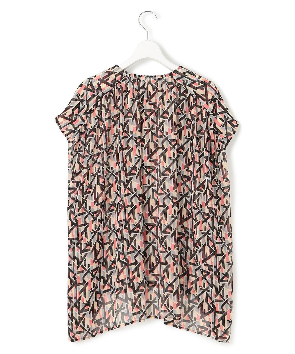 23区 【洗える】Ratti アブストラクトプリント ブラウス 