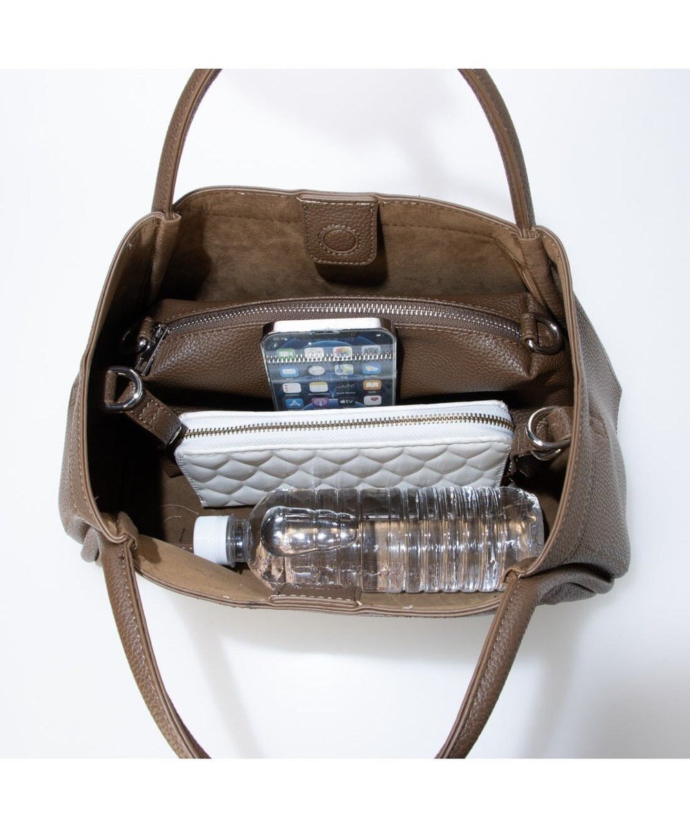 UNBILLION カシュカシュ cachechche / 通しハンドルシュリンク横長トート 