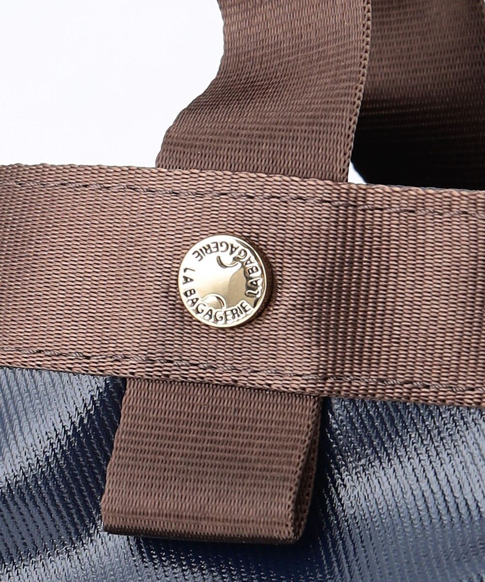 LA BAGAGERIE 【コットン×ポリウレタン】シャイニーミニマムトート 