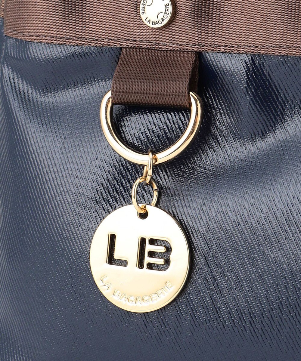 LA BAGAGERIE 【コットン×ポリウレタン】シャイニーミニマムトート 