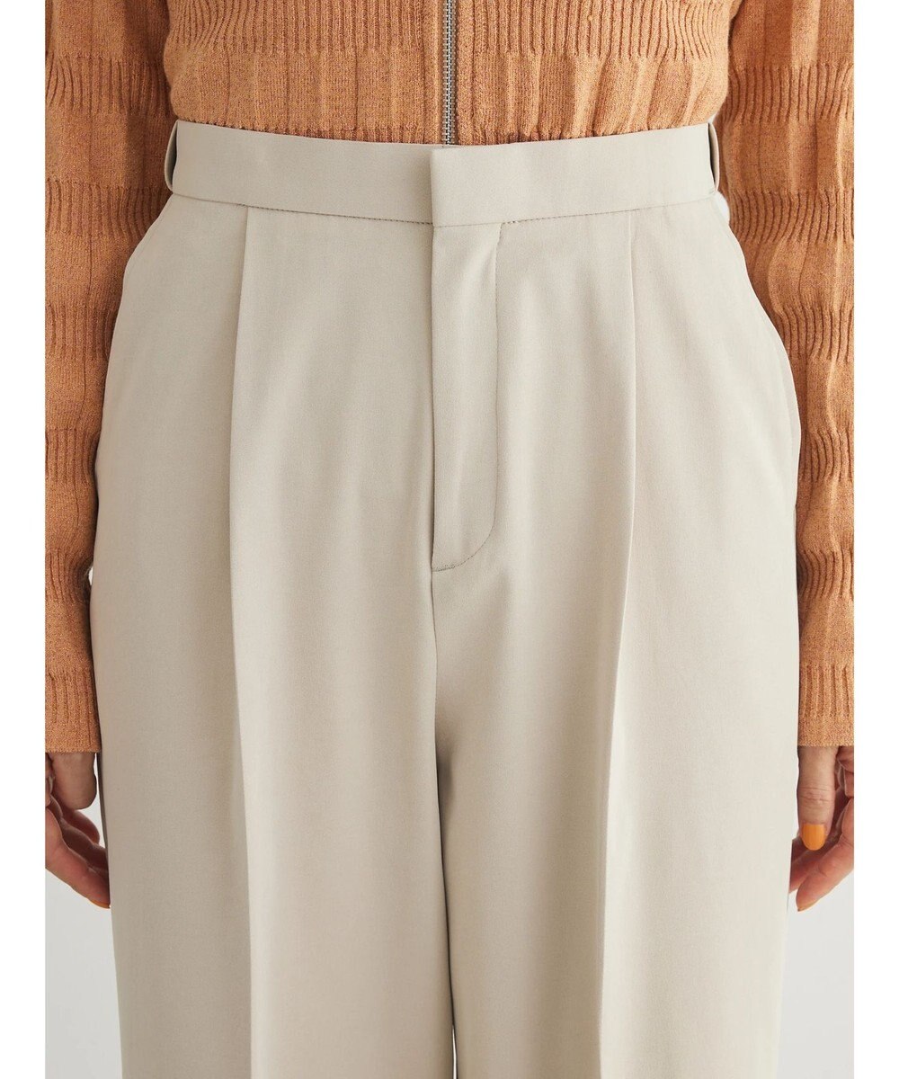 Green Parks きれいシルエットパンツ（ワイドストレート） 