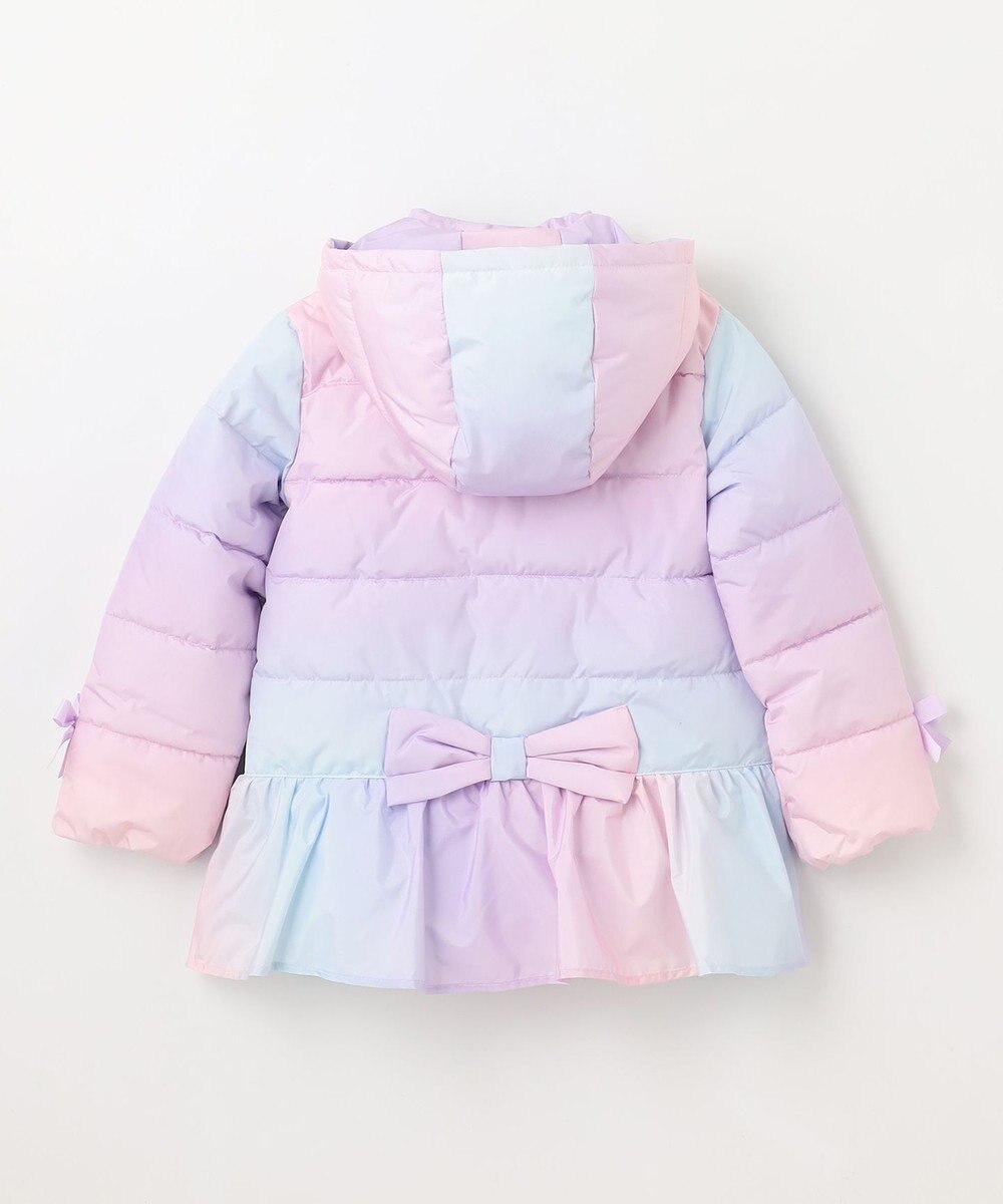 ANY KIDS 【洗濯機OK】中綿リボンコート 