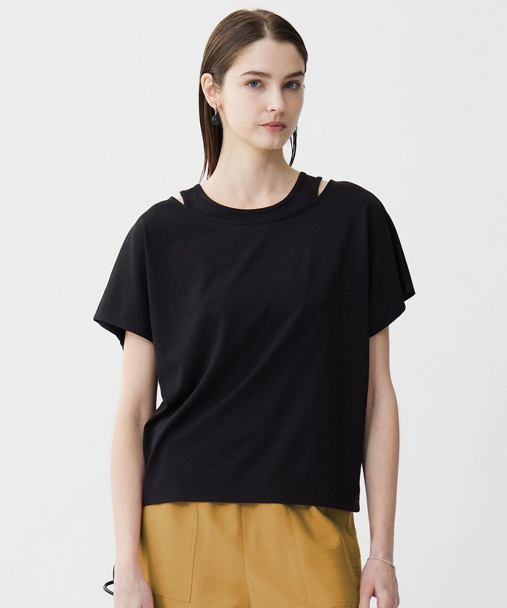 ICB 【UVケア・吸水速乾・洗える】ライクレイヤードTEE 