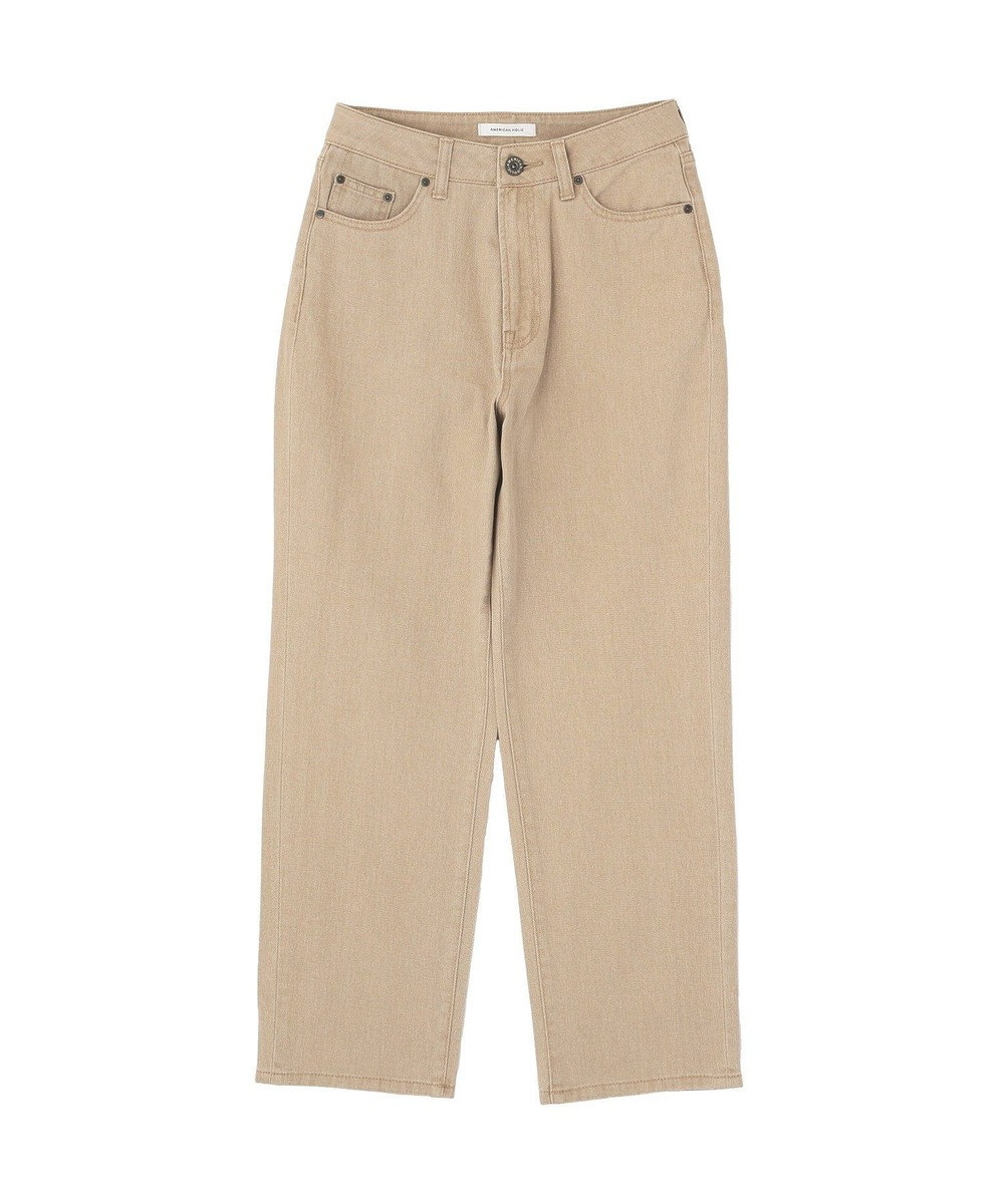 AMERICAN HOLIC ルーズストレートカラーデニムパンツ 