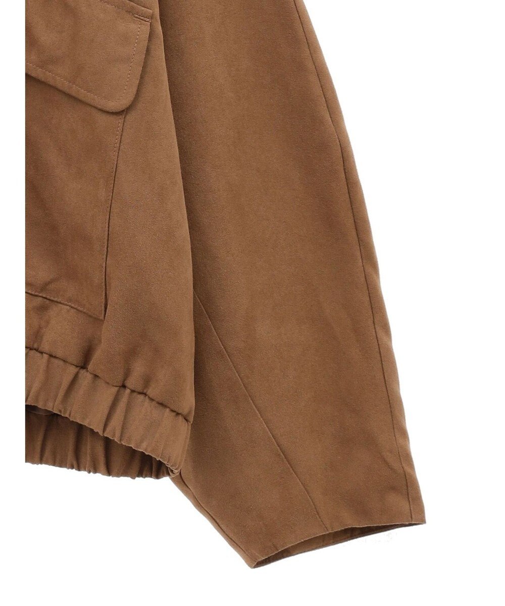 Green Parks ステンカラースウェード調ブルゾン 