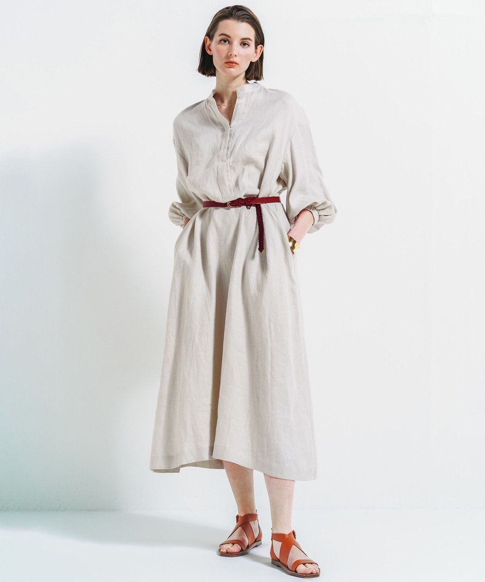 23区 Lab ノルマンディ ヘビーリネン パフスリーブ ワンピース 23区 ファッション通販 公式通販 オンワード クローゼット