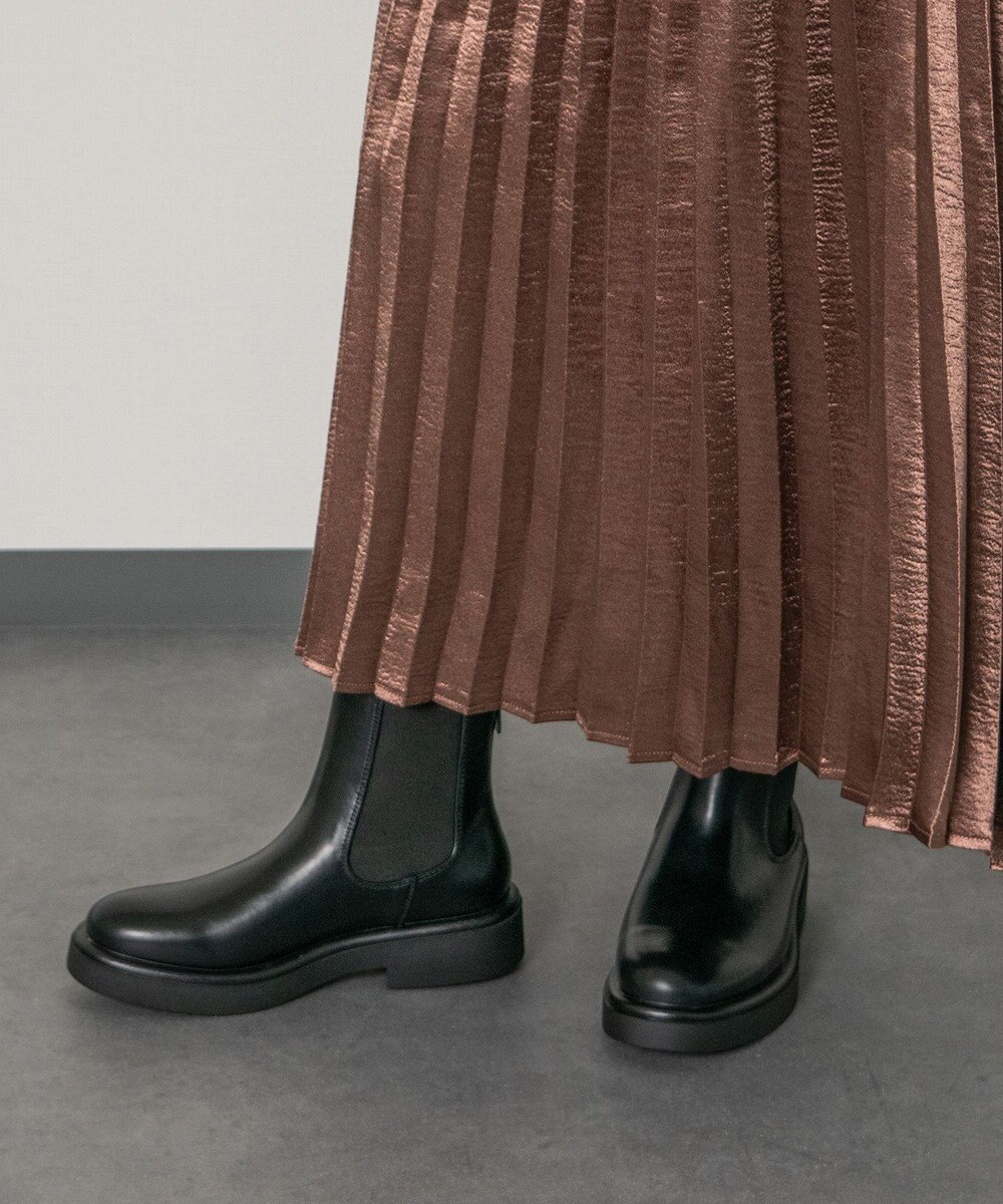 Bridget Birkin 【Round About】プルストラップサイドゴアショートブーツ 