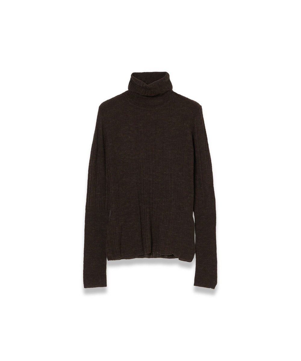 JOSEPH シアーウールリブ ハイネックニット 