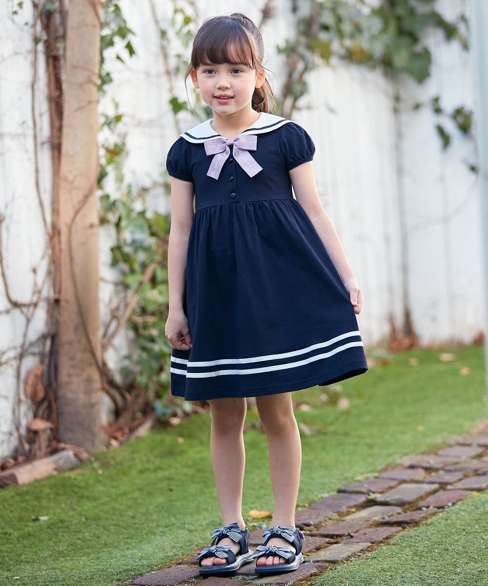 ANY KIDS セーラーカラー ワンピース 