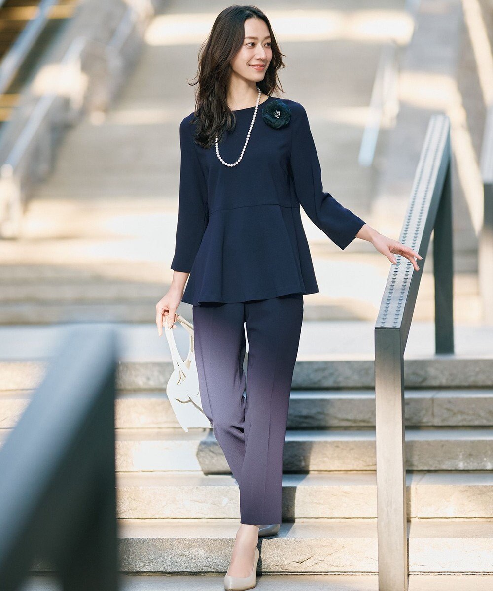 23区 シャインツイード コサージュ 