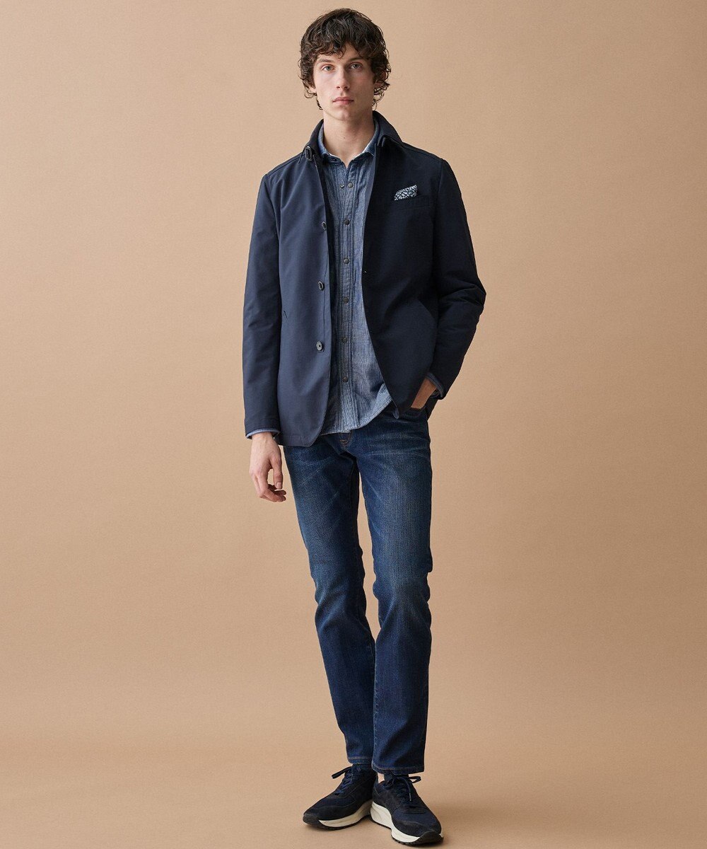 JOSEPH ABBOUD 【キングサイズ・サスティナブル素材/JAPANファブリック/ECO撥水】キューブテックス ブルゾン 