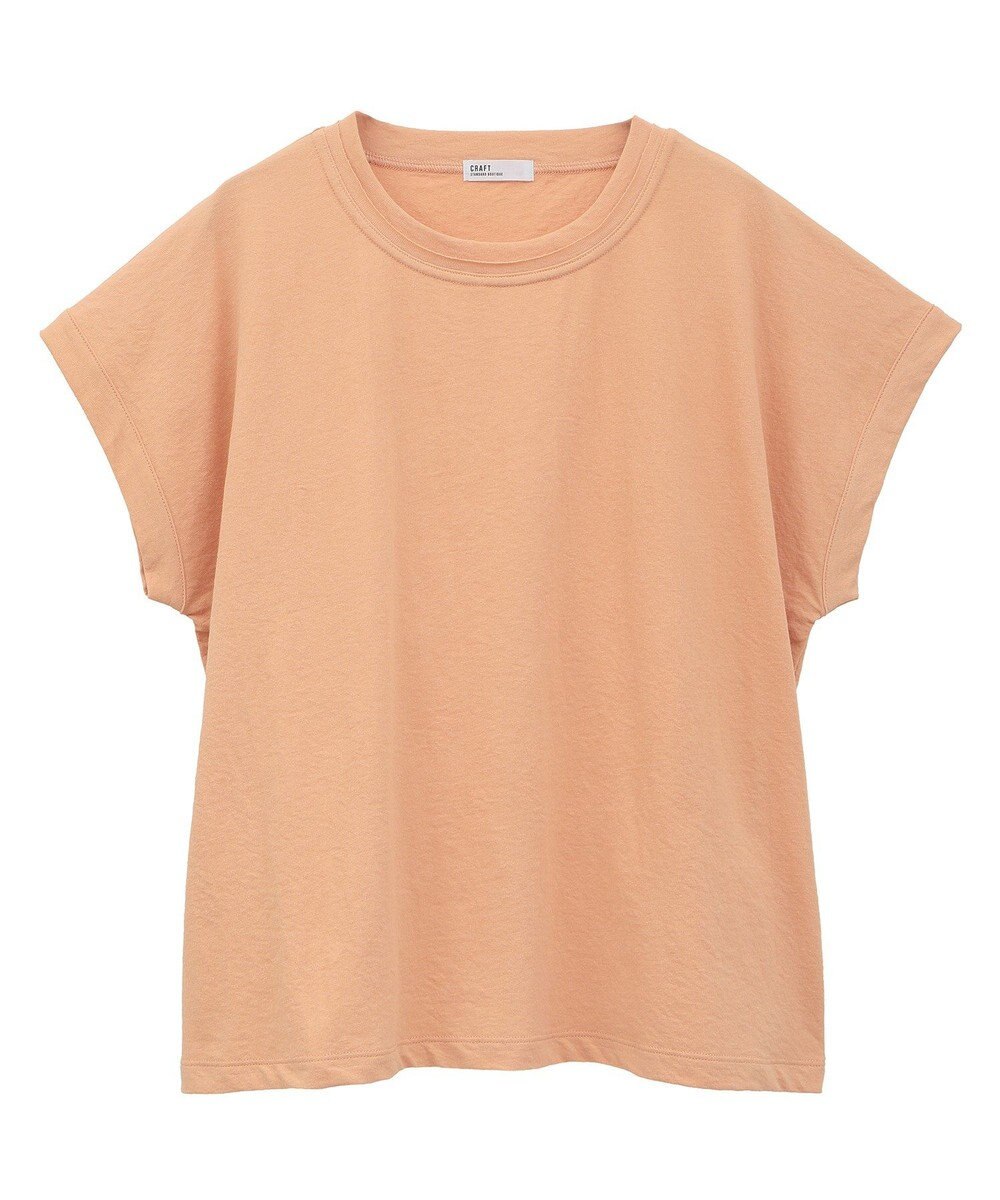 CRAFT STANDARD BOUTIQUE カットクレープクルーネックTシャツ 
