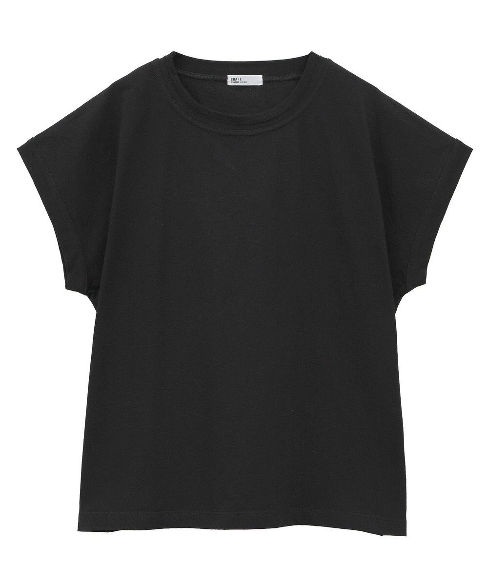 CRAFT STANDARD BOUTIQUE カットクレープクルーネックTシャツ 