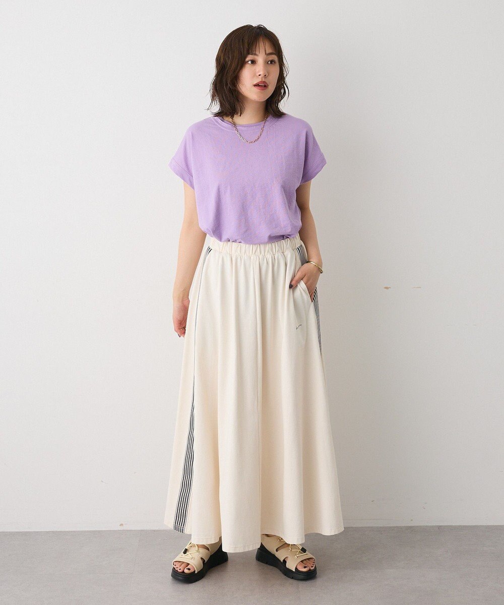 CRAFT STANDARD BOUTIQUE カットクレープクルーネックTシャツ 