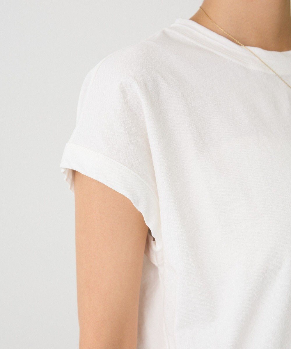 CRAFT STANDARD BOUTIQUE カットクレープクルーネックTシャツ 