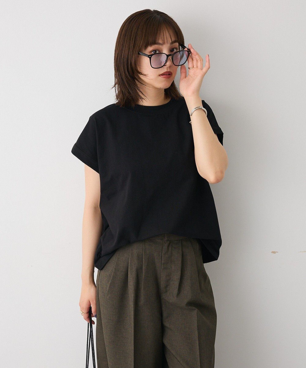 CRAFT STANDARD BOUTIQUE カットクレープクルーネックTシャツ 