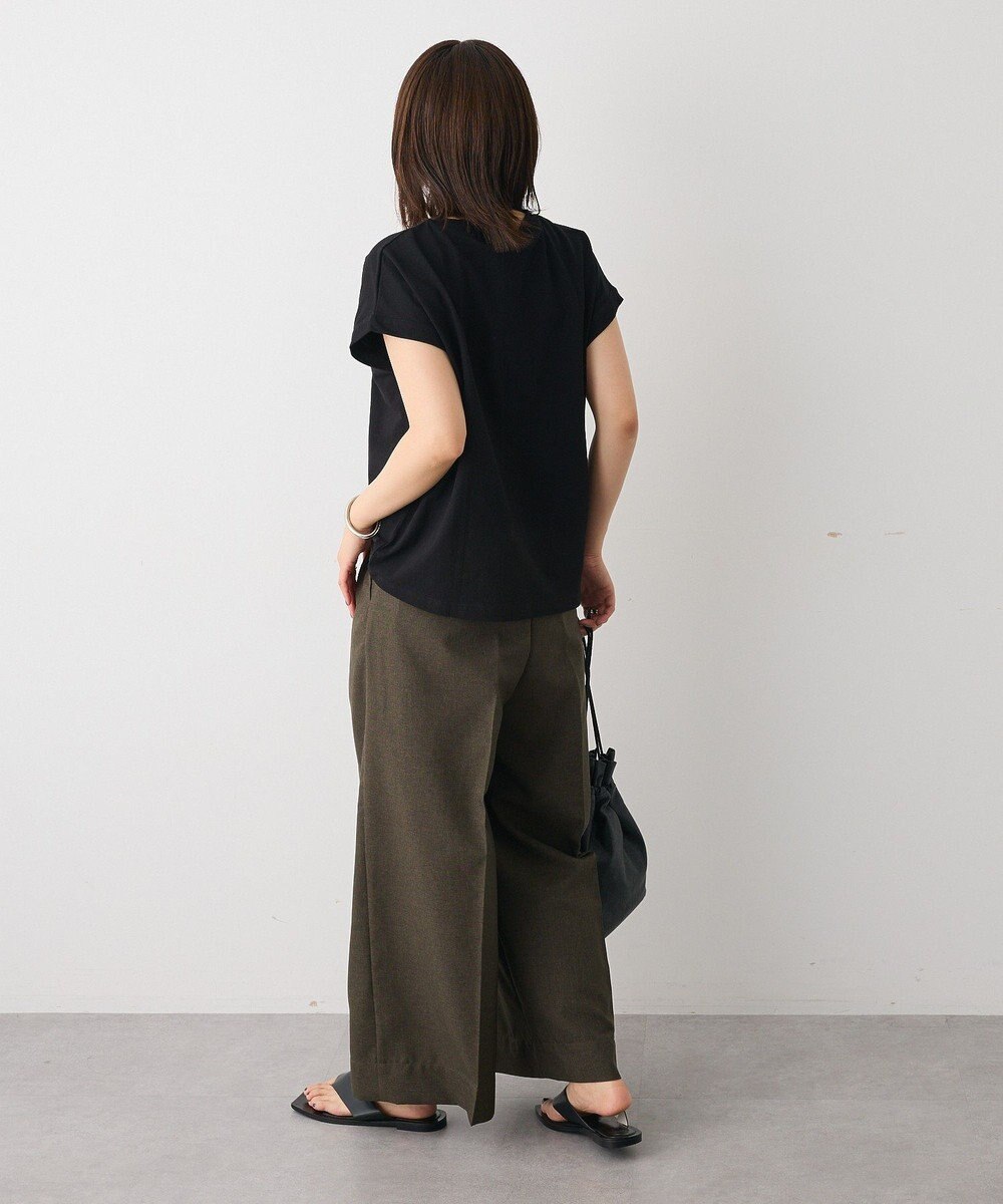 CRAFT STANDARD BOUTIQUE カットクレープクルーネックTシャツ 