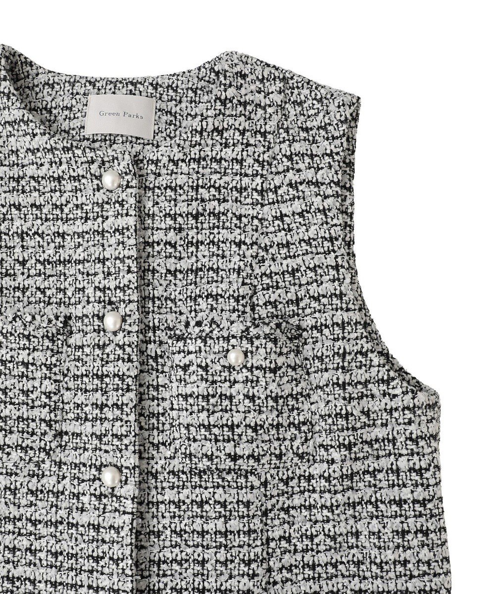 Green Parks Ｏ．ツィードペプラムベスト 
