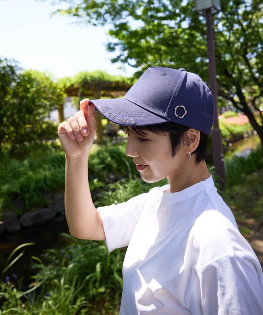 AURORA 【 CLATHAS.（クレイサス）】ラメ刺繍キャップ 