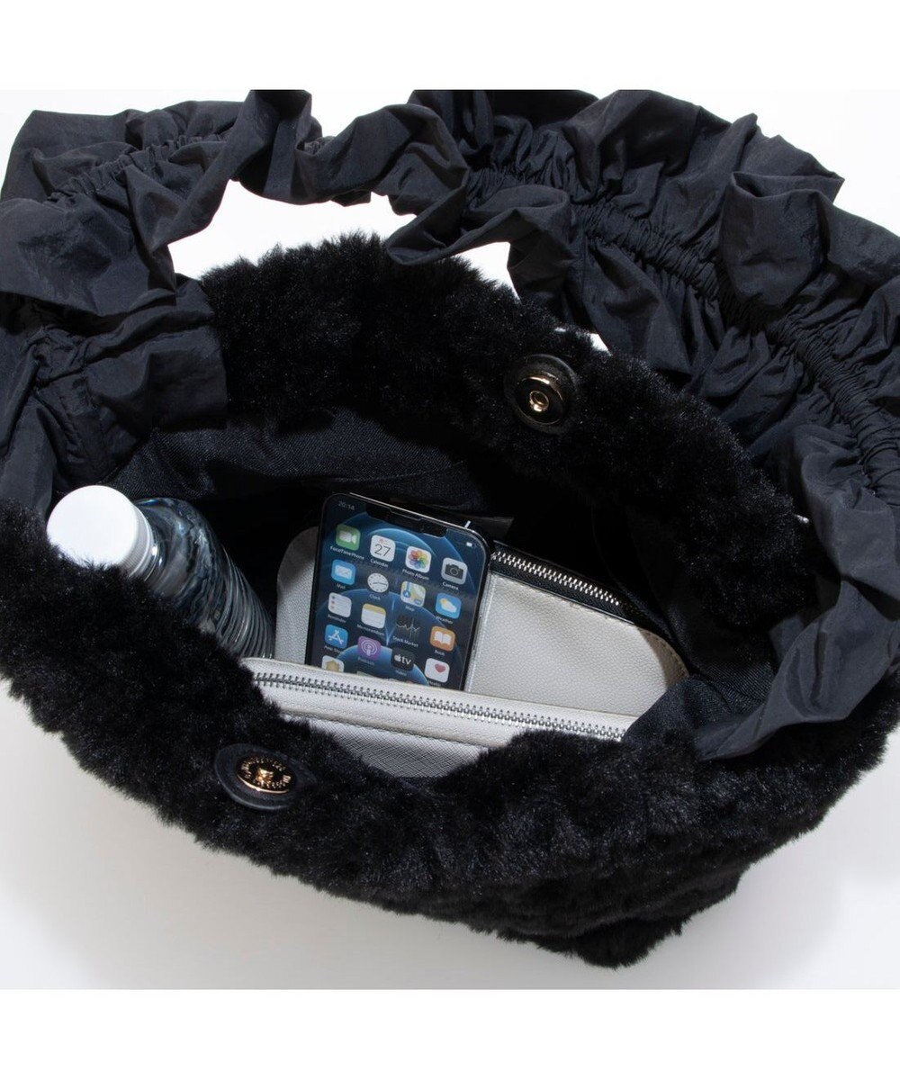 UNBILLION カシュカシュ cachecache / フリルハンドルボアトート 