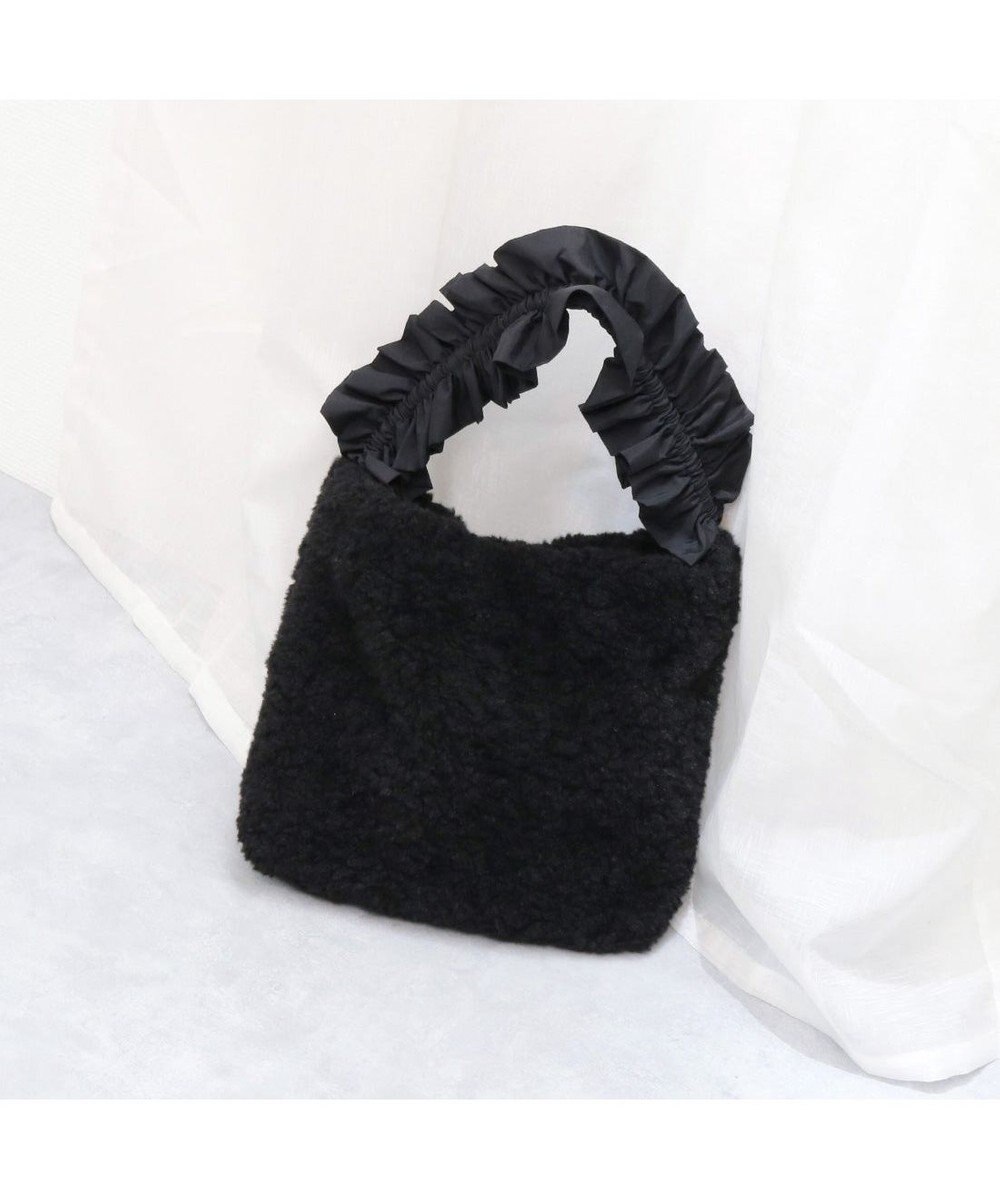 UNBILLION カシュカシュ cachecache / フリルハンドルボアトート 