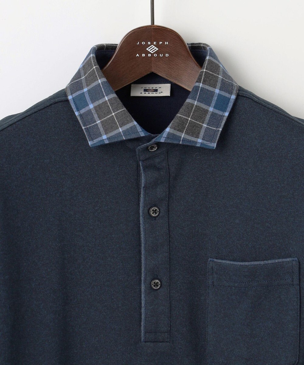 JOSEPH ABBOUD 【キングサイズ・微起毛/ジャパンファブリック】ウィンターダディー ポロシャツ 